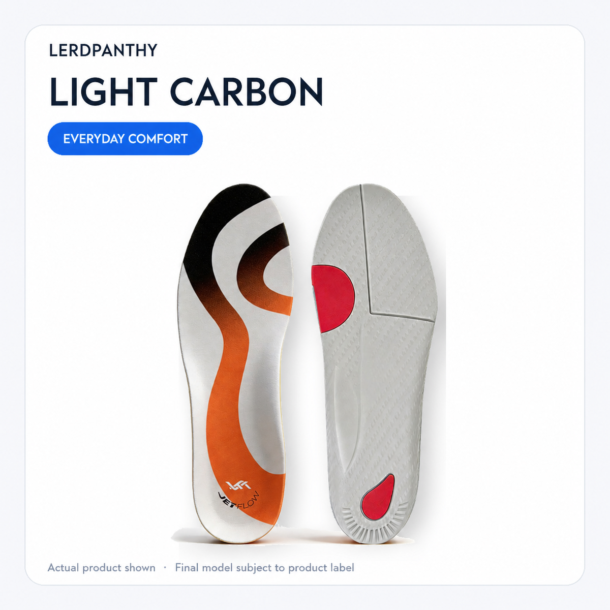 Lightweight Carbon Everyday Insoles – Light Carbon | LERDPANTHY